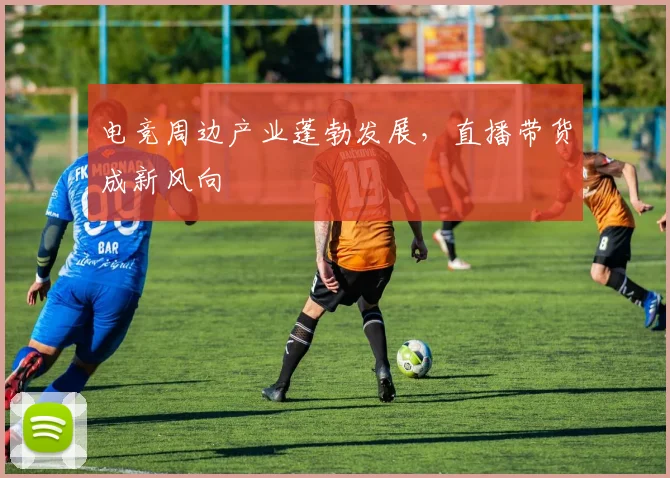 电竞周边产业蓬勃发展，直播带货成新风向